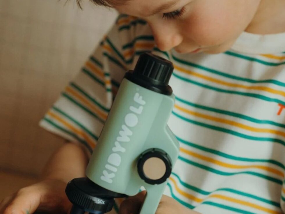 Přenosný mikroskop Kidymicroscope - zelený