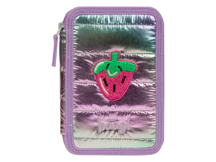 BAAGL Školní penál třípatrový Lavender