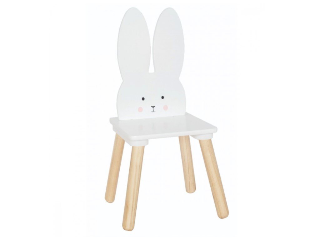 Dřevěná dětská židlička Zajíček | ELIS DESIGN