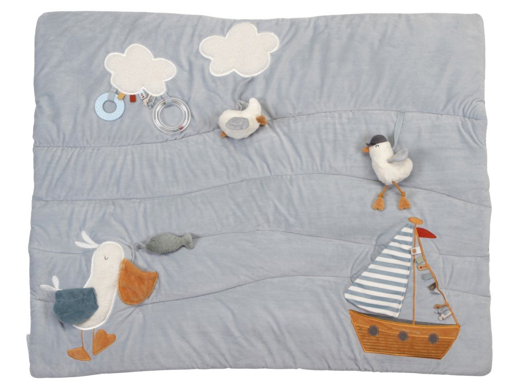 Měkká hrací deka malý námořník poskytne dětem potřebný komfort