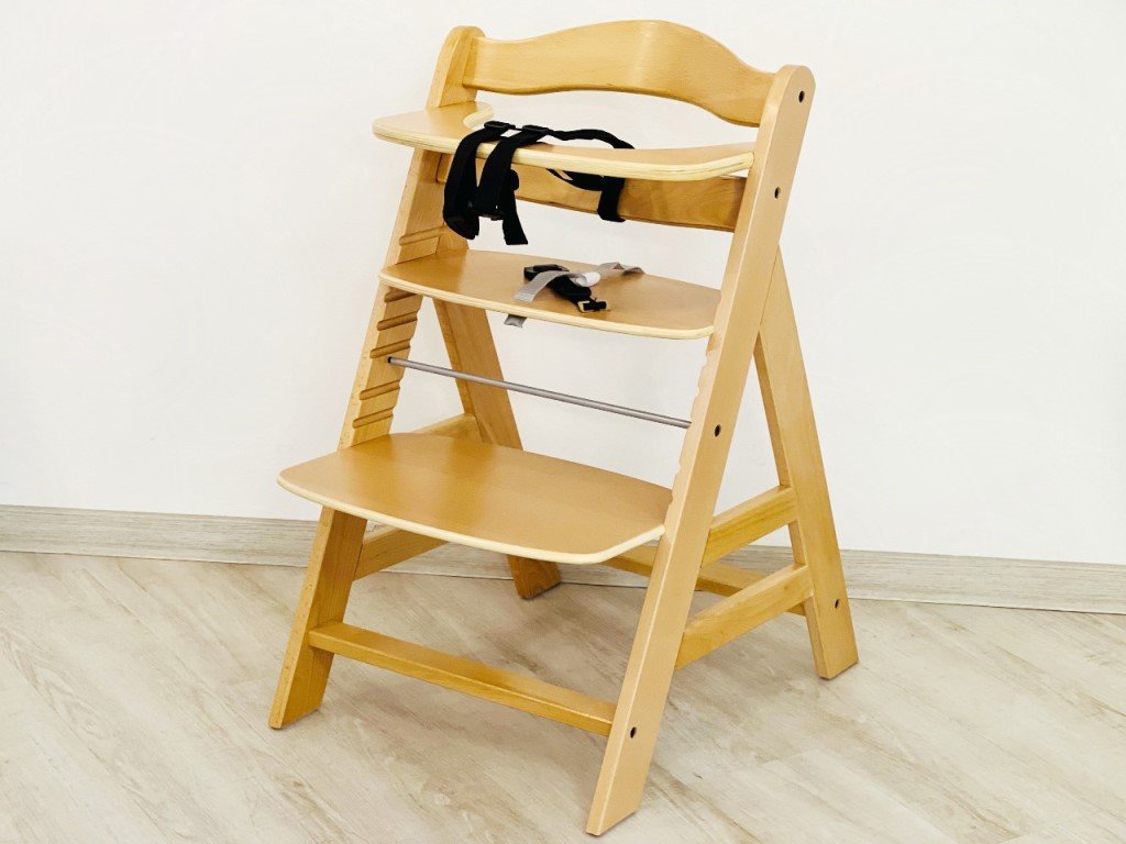 Rostoucí jídelní židle pro děti z kvalitního dřeva | ELIS DESIGN