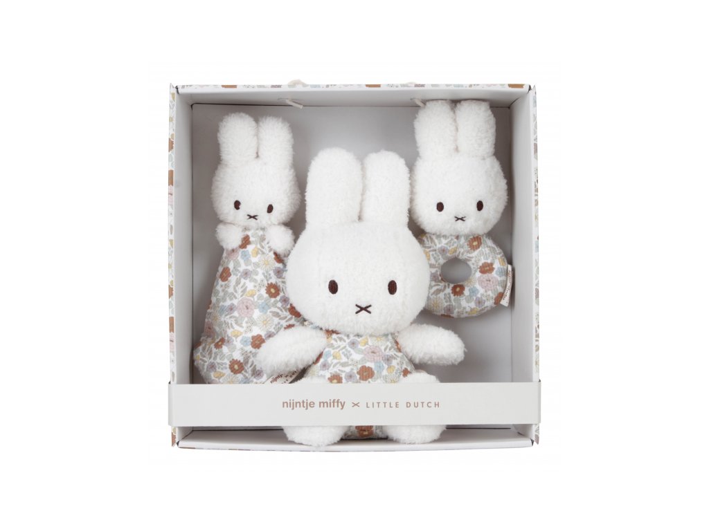 Dárková sada králíček Miffy Vintage Kytičky