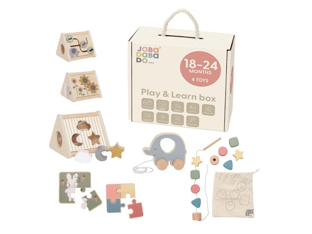 Sada hraček (edukativní box) pro děti 18–⁠24 měsíců