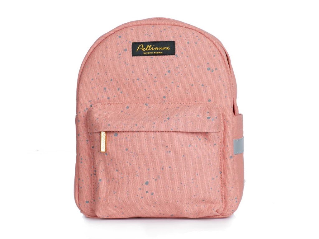 Dětský batoh růžový s puntíky pro holčičky