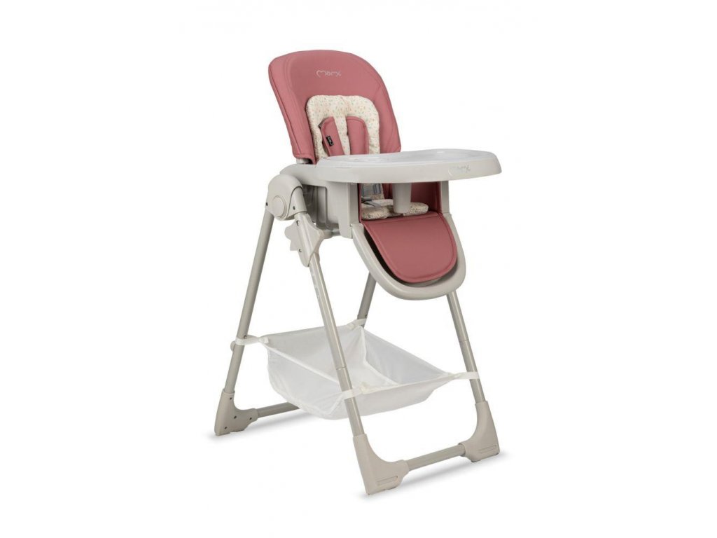 Jídelní židlička MoMi GOJO růžová
