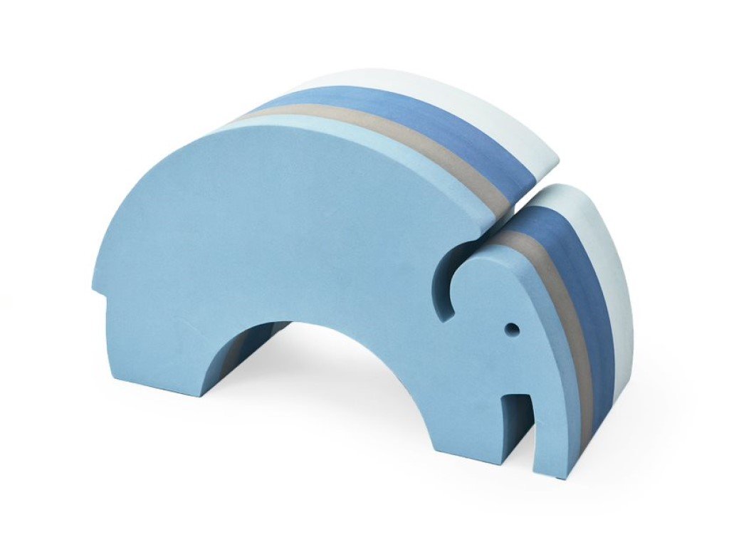 Multifunkční slon modrý velký