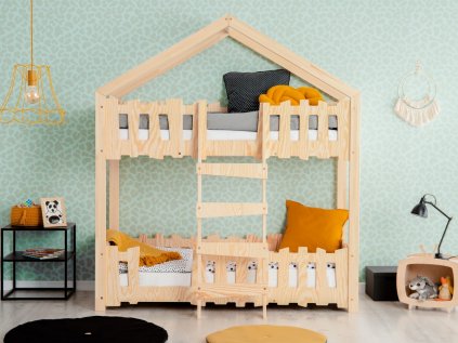 Moderní patrová dětská postel