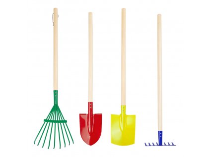 Set barevného zahradního nářadí