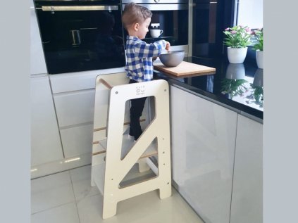 Montessori rostoucí učící věž ELIS DESIGN