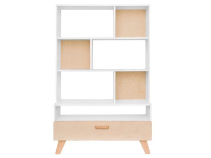 Moderní a stylová dětská knihovna