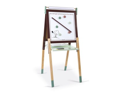 Magnetická tabule oboustranná polohovatelná