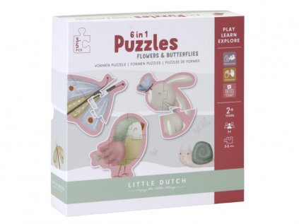 Sada puzzle 6v1 pro holčičky
