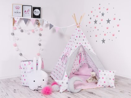 Holčičí teepee stan Cukrové potěšení do ELIS DESIGN