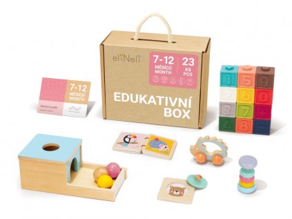 Edukativní box pro děti ve věku 7-12 měsíců