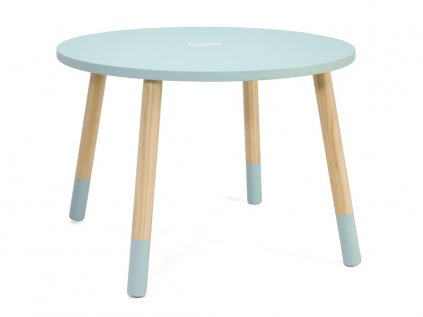 Dětský stůl - kulatý, modrý