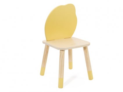 Dětská židle - citrón