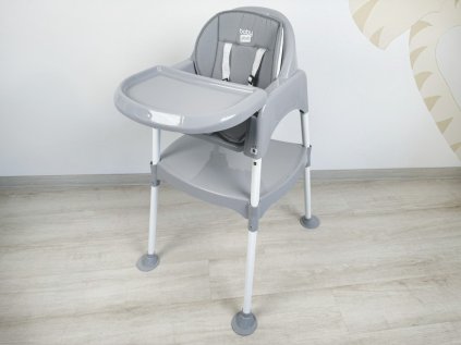 Multifunkční dětská jídelní židlička