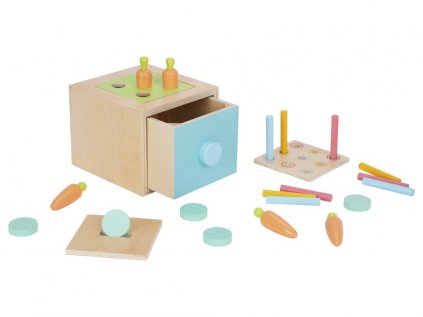 Edukační hračka (box, bedýnka) 3v1