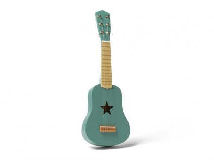 Kytara zelená - dřevěná hudební hračka pro děti (Kids Concept)