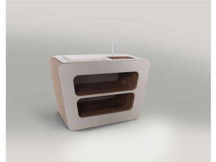Designový nábytek pro panenky barbie kuchyňský ostrůvek