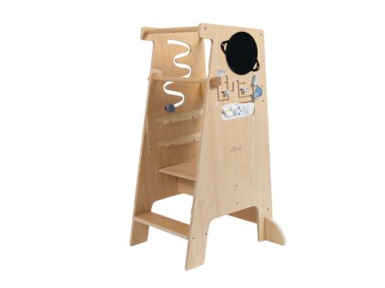 Rostoucí učící věž edukativní 5v1 Play 90 cm - Vesmír