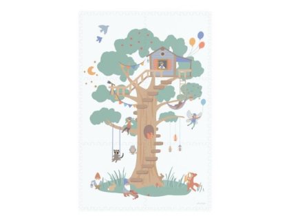 Treehouse - pěnová oboustranná podložka na hraní