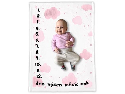 milnikova DEKA 14 mráčky růžové