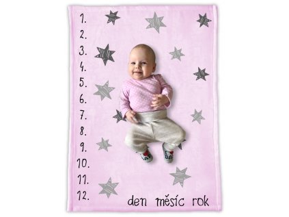 milnikova DEKA 35 stars pink