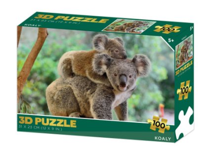 3D puzzle Koaly