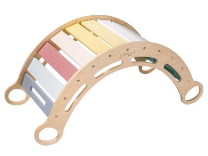 Montessori houpačka max v pastelových barvách