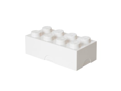 LEGO box na svačinu 100 x 200 x 75 mm - bílý