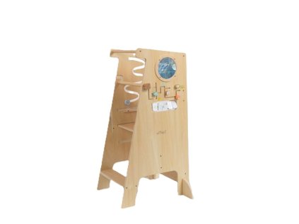 Rostoucí učící věž edukativní 5v1 Play 90 cm - Zvířátka