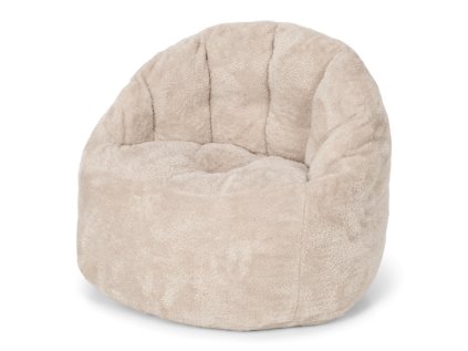 Křeslo dětské plyšové Soft Beige