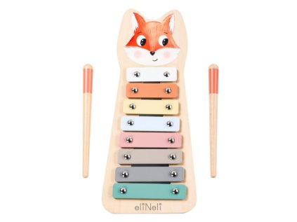 Dřevěný xylofon - Liška