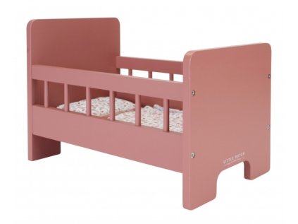 Postýlka pro panenky ze dřeva