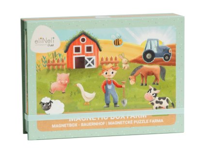 Magnetická dětská hra Farma