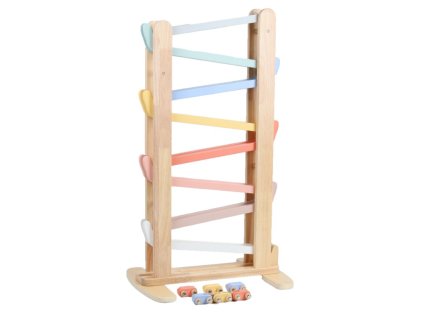 Vysoká autodráha s autíčky