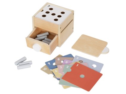 Montessori matematický box - vkládačka
