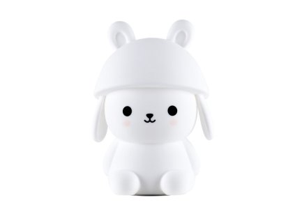 Dětská silikonová lampička - medvídek s čepicemi