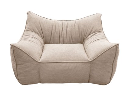 Dětské křeslo béžové - manšestrový potah