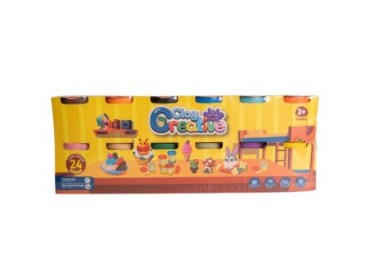 Dětská plastelína - 24 barev