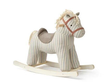 Houpací dětský koník - pruhovaný