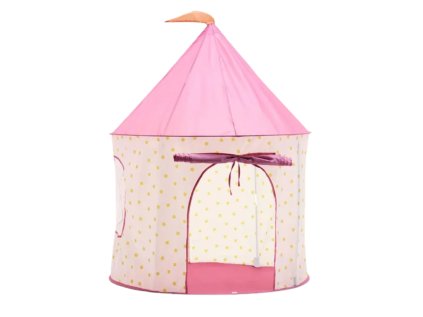 Hrací stan s puntíky pro holčičky