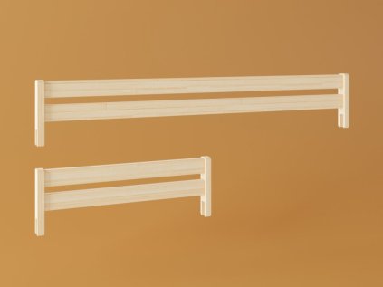 Zábrana k dětské posteli domeček premium