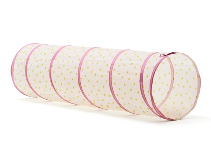 Textilní tunel na hraní pro holčičiky