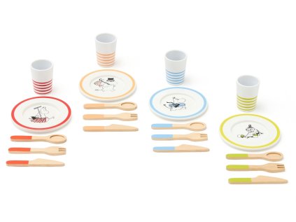 Nádobí do dětské kuchyňky - Mumínci