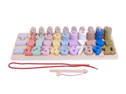 Montessori dřevěná vkládačka
