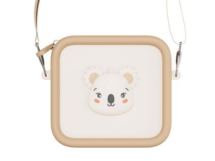 Silikonová taška s popruhem - koala