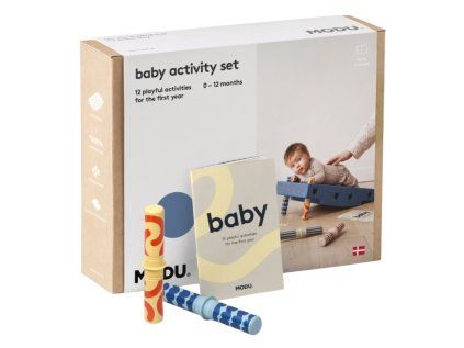 Baby Activity set pro nejmenší - modrý