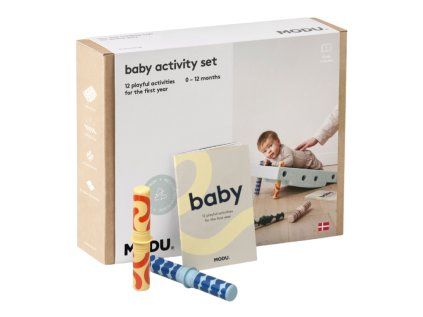 Baby Activity set pro nejmenší - mint/zelená